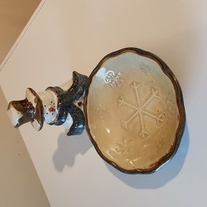 St. Nicholas Square Forest Friends Stoneware Candy Dish